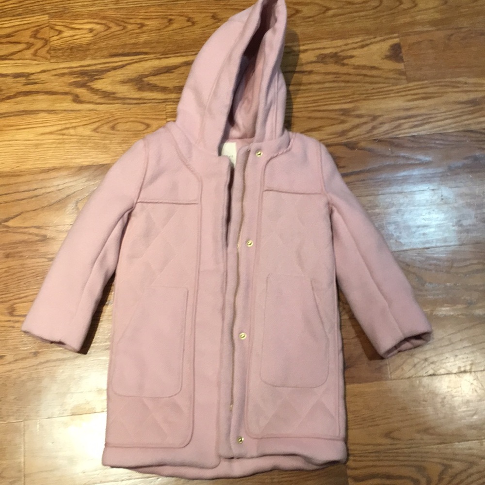 Baby pink coat